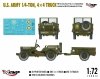 Mirage Hobby 720012 U.S. ARMY 1/4‑TON, 4×4 TRUCK 1/72